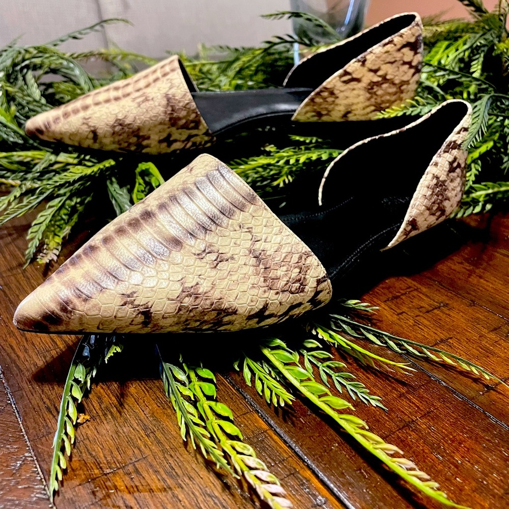 Michael Kors pointed toe slip ons